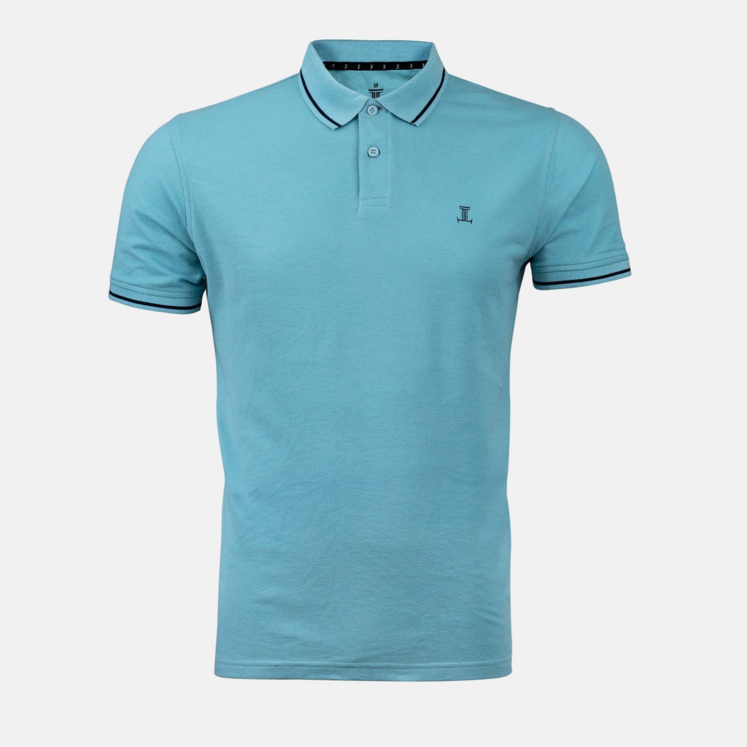 Benjamin mens polo shirt in light blue colour by JULKE