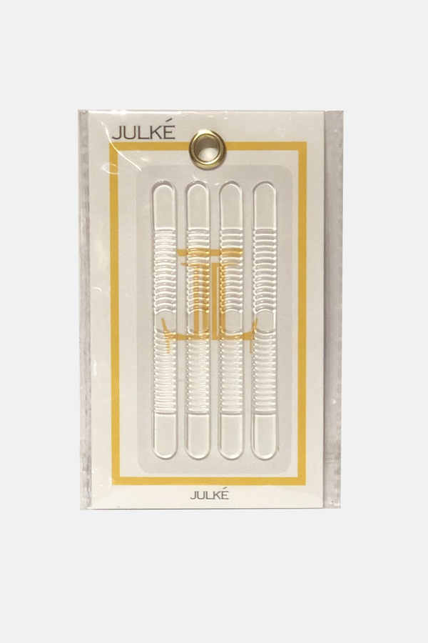 Women silicon gel pads for slingback shoe comfort by JULKE